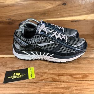 Brooks Dyad 7 Running Shoes Sneakers Black Grey Size 8 4E